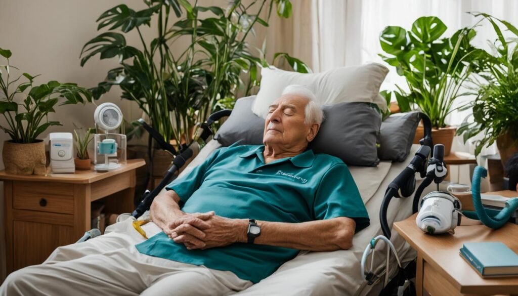 看護睡眠呼吸機使用者的生活型態改善方案