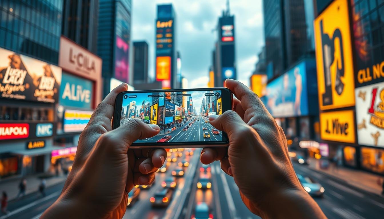 mobile gaming experience