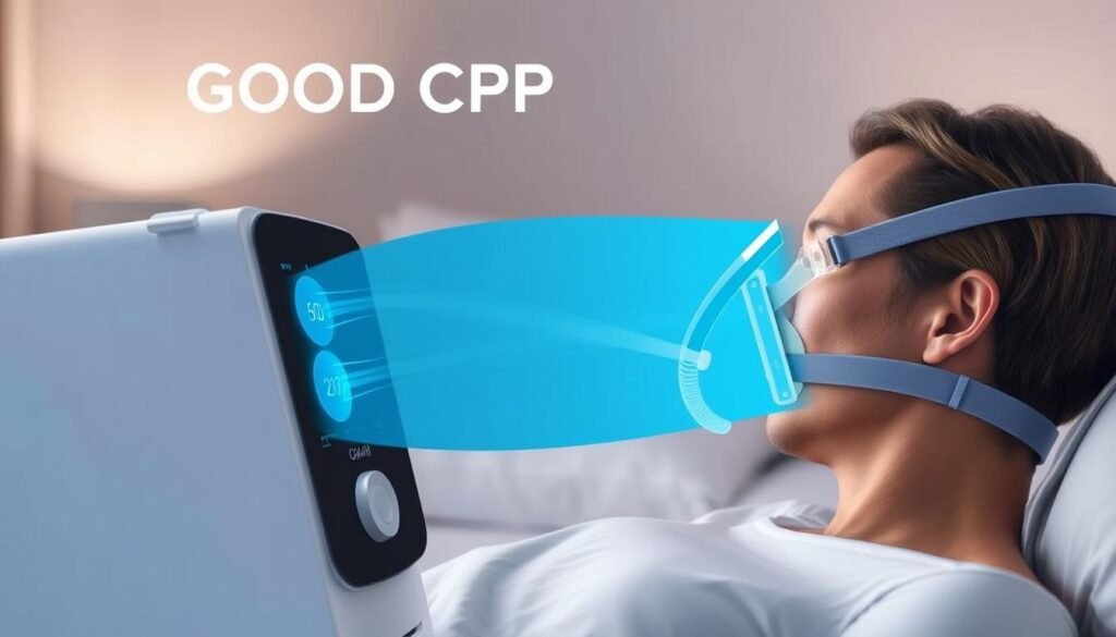睡眠呼吸機使用示意圖 睡眠呼吸機使用示意圖